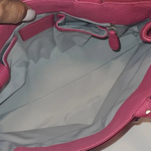 Cole Haan Pink Pebbled Leather & Suede - EUC - Picture 8 of 8